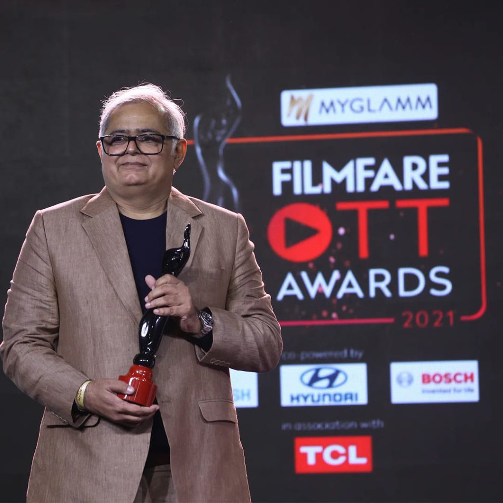 Pratik Gandhi wins Filmfare OTT Awards 2021 for Scam 1992